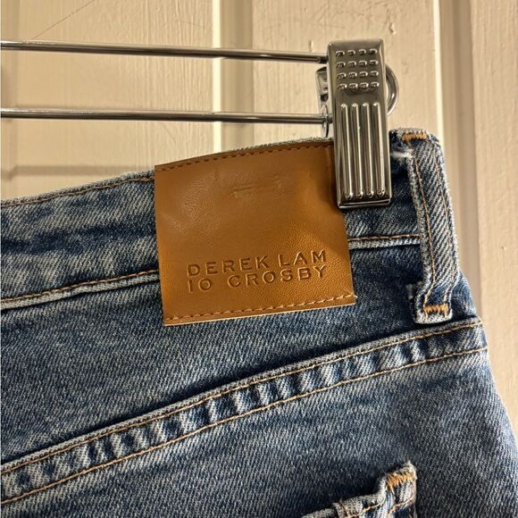 DEREK LAM 10 Crosby Women's Jeans high waist high rise Medium Wash - Picture 11 of 13